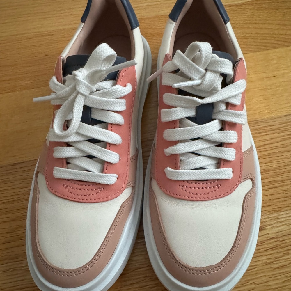 Cole Haan Women's Sneakers - Pink, Cream, and Navy